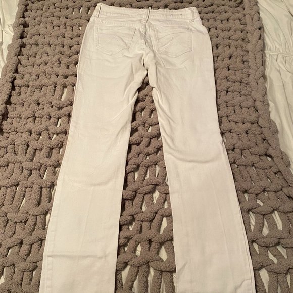 Delia's White Size 3/4 Skinny Jeans - Picture 3 of 3